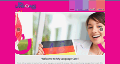 Desktop Screenshot of mylanguagecafe.com